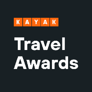 Kayak Travel Awards logo.